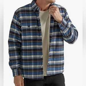 Lee Workwear Sherpa Lined Flannel Shacket
